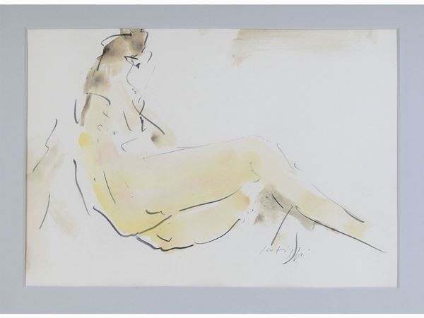 Sergio Scatizzi : Nudo  ((1918-2009))  - Asta Arte moderna e contemporanea - Maison Bibelot - Casa d'Aste Firenze - Milano