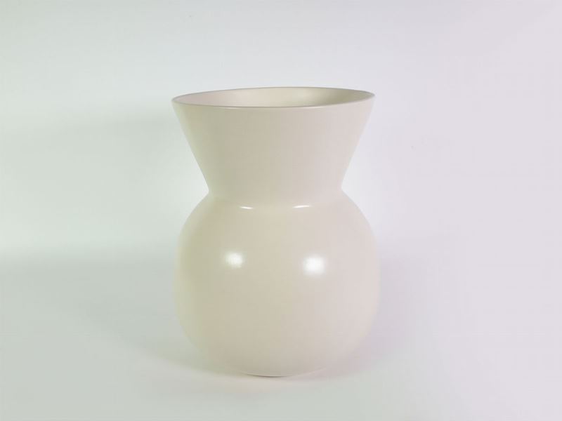 Vaso in Ceramica Smaltata, Manifattura Richard Ginori San Cristoforo