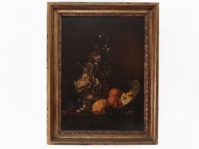 Maniera di Heda Willem Claesz - Natura Morta con Brocca