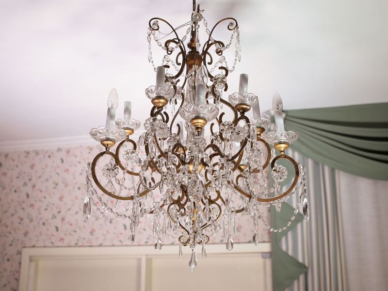 Lampadario in Cristallo