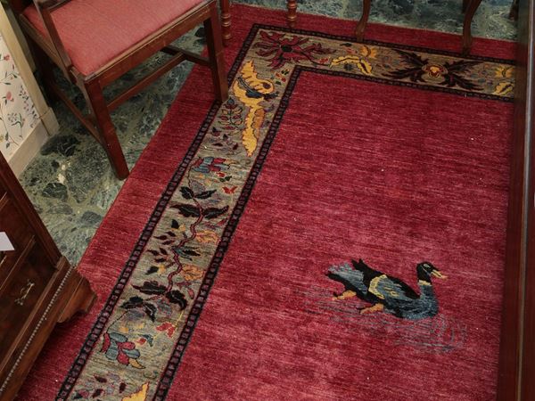 A zygler carpet  - Auction House Sale: Furniture and Paintings from Villa Roseto  - Florence - II - II - Maison Bibelot - Casa d'Aste Firenze - Milano