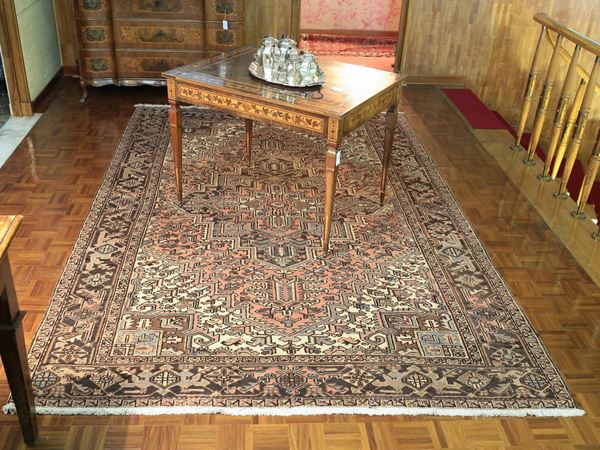 A heriz persian carpet