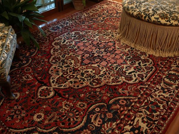 A baktieri persian carpet  - Auction House Sale: Furniture and Paintings from Villa Roseto - Florence - III - III - Maison Bibelot - Casa d'Aste Firenze - Milano