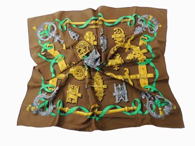 Foulard Carrè in Seta "ferronnerie", Hermés