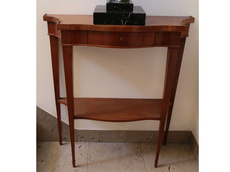 Piccola Console in Ciliegio