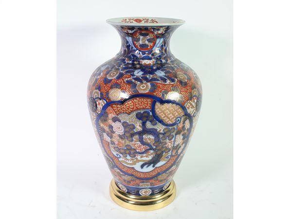 Vaso in porcellana Imari