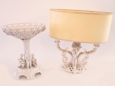 Due Accessori Decorativi per la Casa in Ceramica