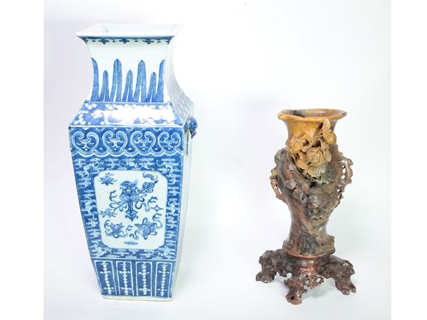 Two vases of oriental manufacture