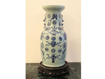 Vaso in Porcellana, Cina, Fine del XIX/inizio del XX Secolo