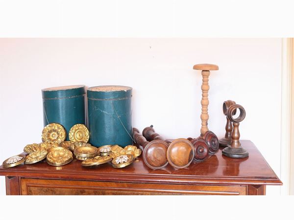 Curio lot  (end of 19th century)  - Auction Antiquities, Interior Decorations and Vintage  from the Panarello Gallery in Taormina - Maison Bibelot - Casa d'Aste Firenze - Milano