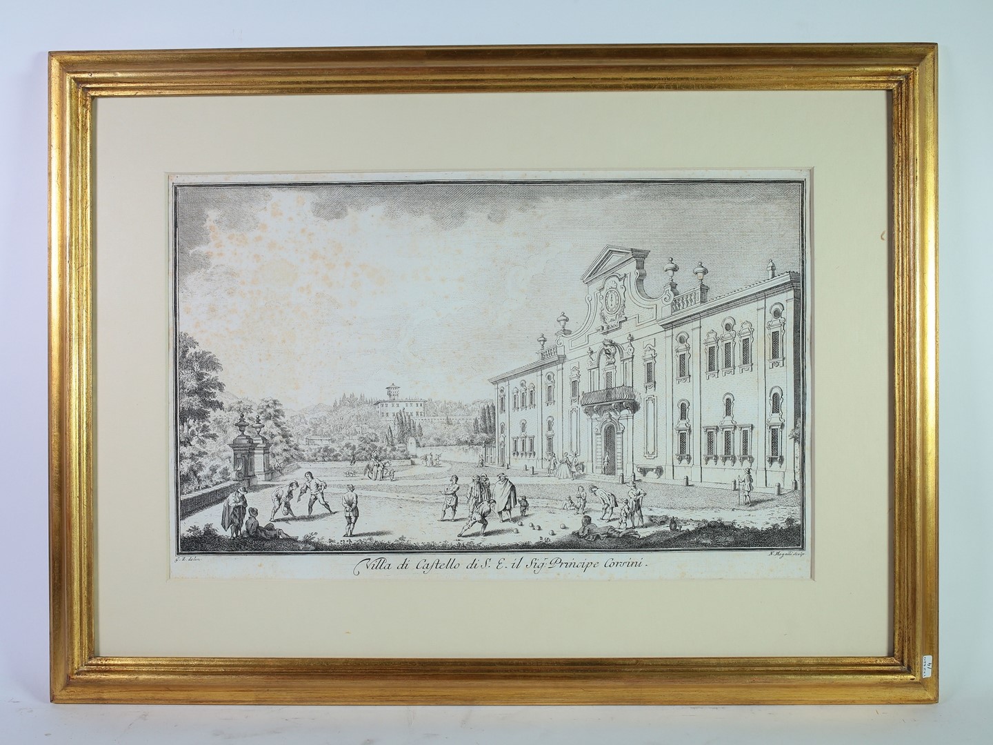 Da Giuseppe Zocchi - Vedute di Ville Toscane