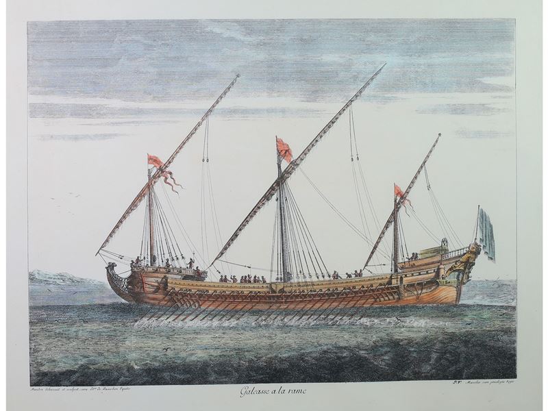Da Claude Randon (1674-1704) - Vascelli