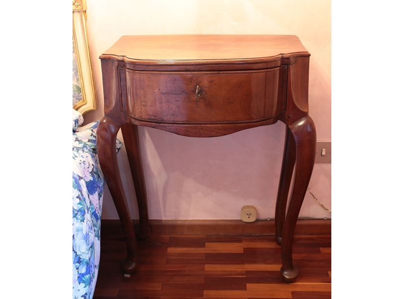 Comodino in Noce