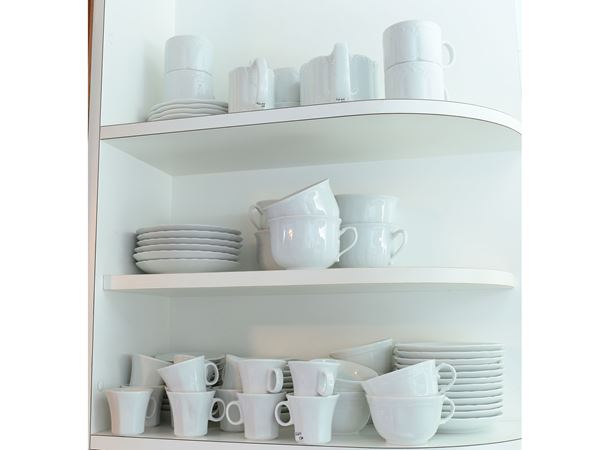 Assortment of porcelain cups