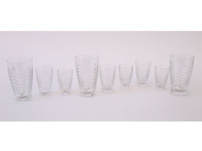 Set di Bicchieri in Cristallo