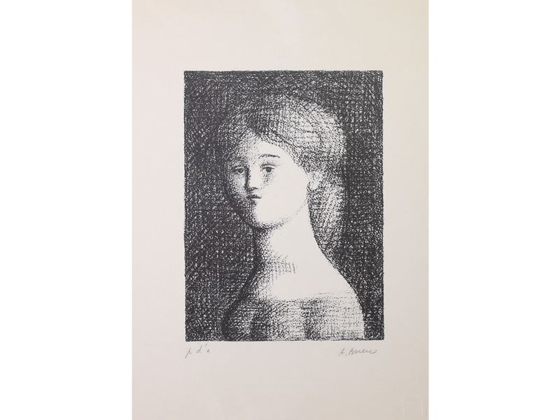 Antonio Bueno - Ritratto Femminile