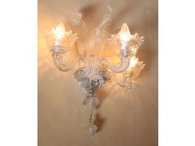 Applique in Vetro Soffiato di Murano