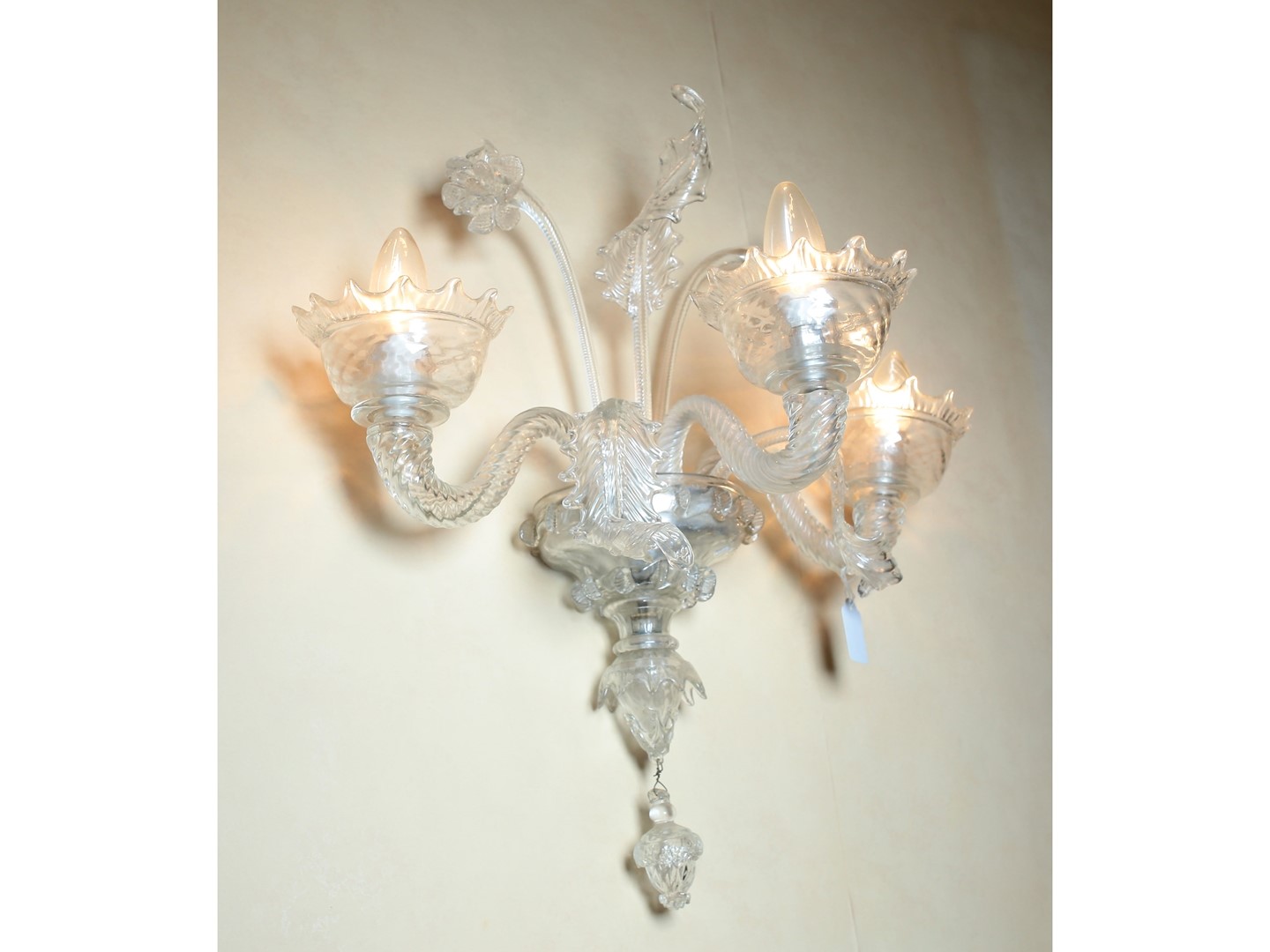 Applique in Vetro Soffiato di Murano