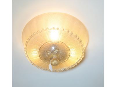 Plafoniera in Vetro Soffiato di Murano