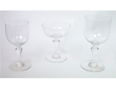 Servito di Bicchieri in Cristallo, Baccarat