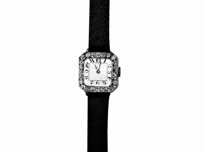Orologio da Polso per Donna in Oro Bianco e Diamanti