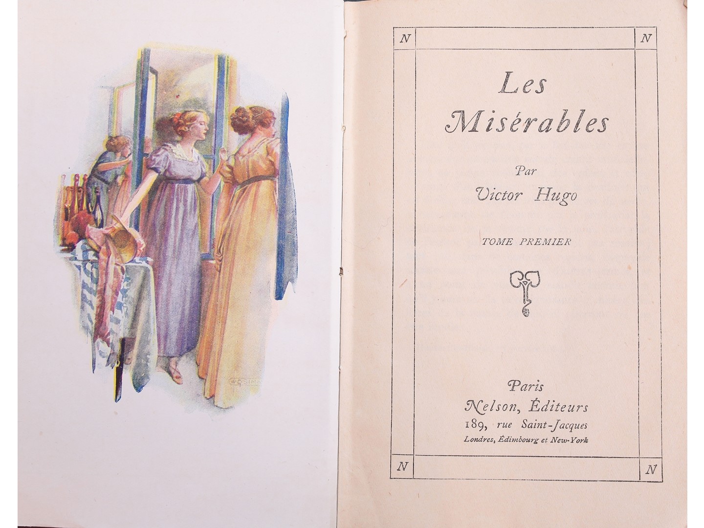 Victor Hugo - Les Misérables. Littérature Et Philosophie Melées