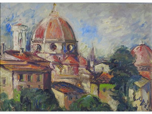 Emanuele Cappello - Veduta del Duomo di Firenze