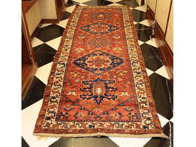 Tappeto Galleria Caucasico di Vecchia Manifattura