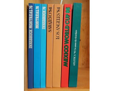 Lotto di Libri sui Giochi Olimpici