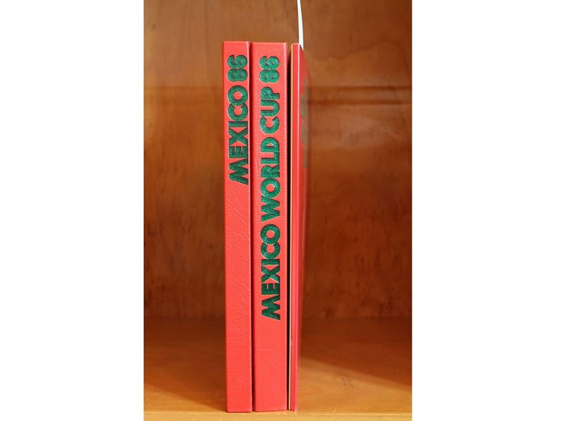 Lotto di Libri sui Mondiali di Calcio Mexico '86