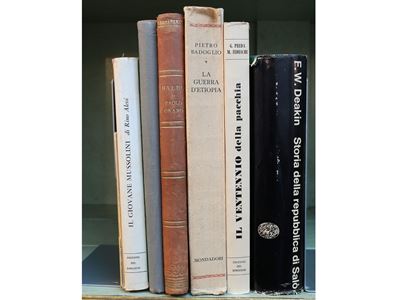 Lotto di Libri sul Fascismo