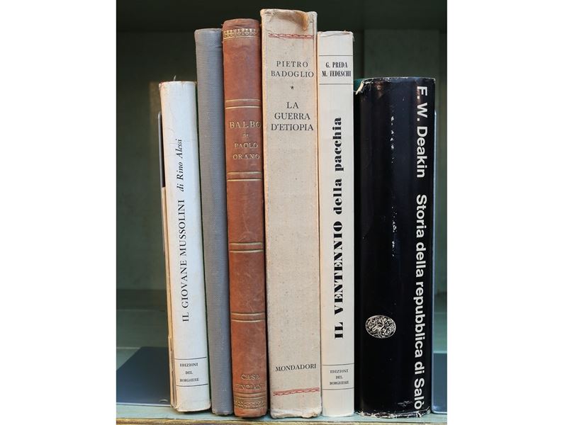 Lotto di Libri sul Fascismo