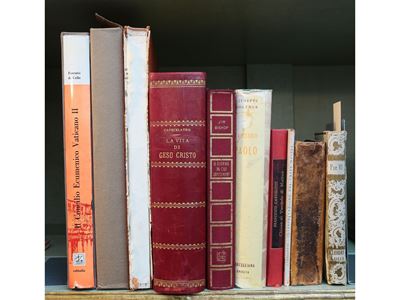 Lotto di Libri di Argomento Religioso Otto-novecenteschi