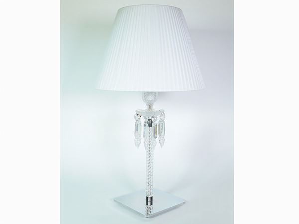 Torch crystal table lamp, Arik Levy for Baccarat