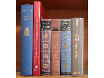 Lotto di Libri su Personaggi Storici Illustri