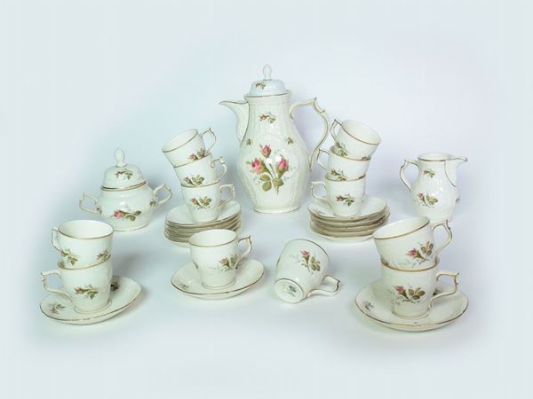 A porcelain coffee set, Rosenthal