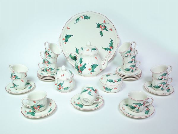 A porcelain coffee set, Villeroy & Boch