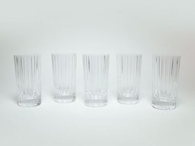 Serie di Dodici Bicchieri Harmonie da Long-drink in Cristallo, Baccarat