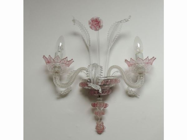 A couple of Murano glass appliques