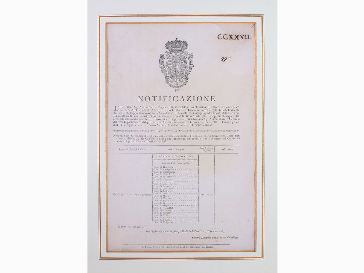 Lotto di Documenti