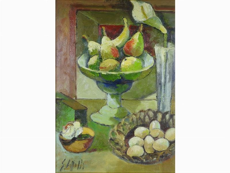 Emanuele Cappello - Natura Morta con Frutta