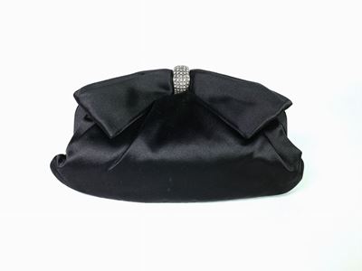 Borsa da Sera in Seta Nera, Valentino