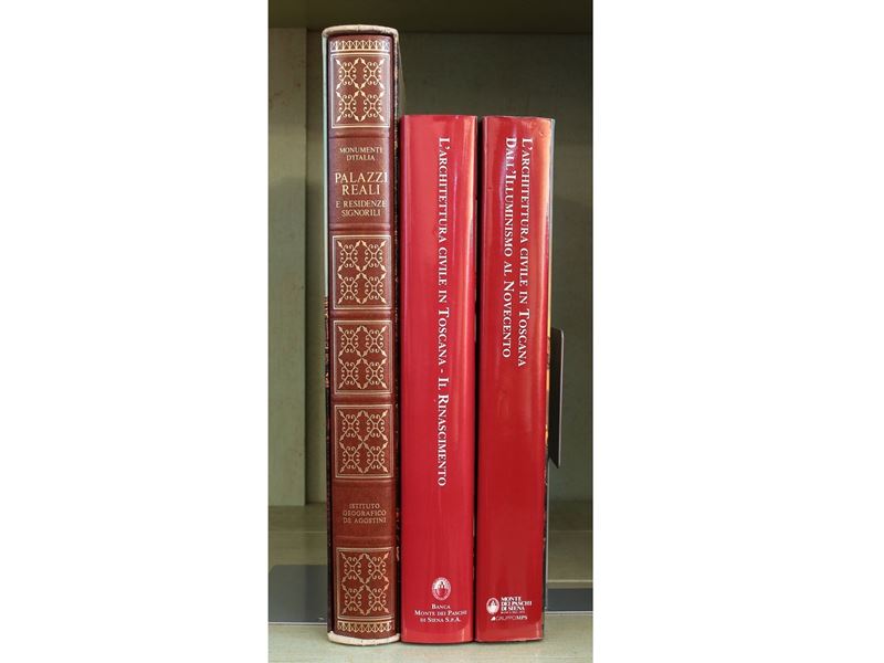 Lotto di Libri D'arte sui Palazzi di Firenze