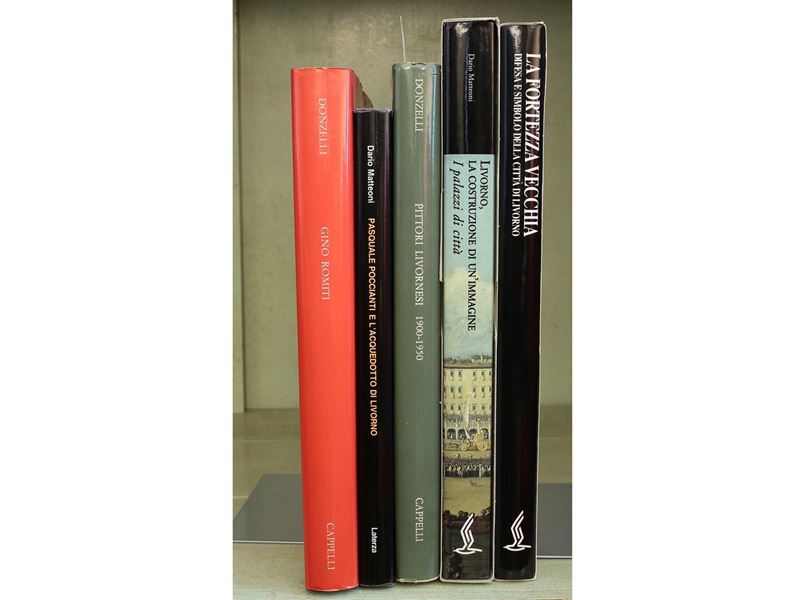 Lotto di Libri D'arte su Livorno