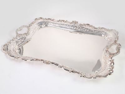Guantiera in Argento