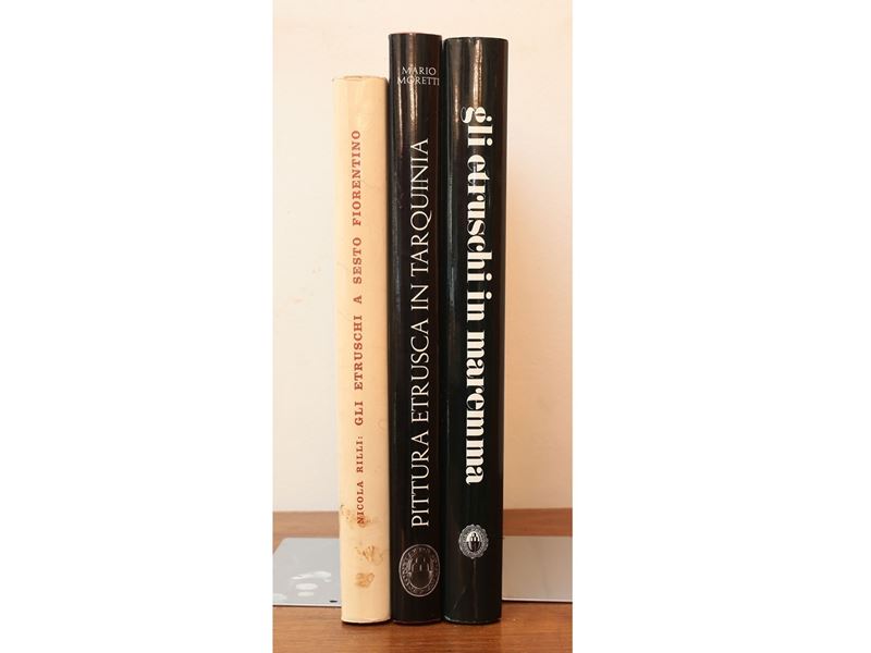 Lotto di Libri D'arte: gli Etruschi