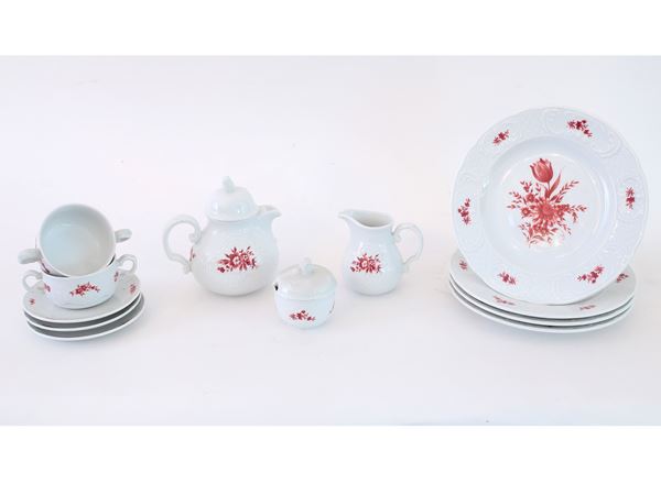 A dishes set, Schonwald manufacture