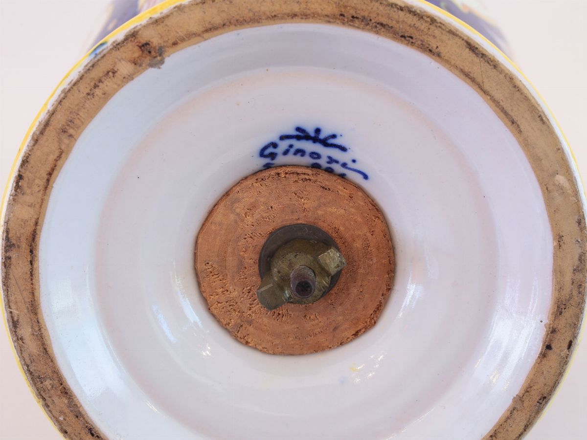 Vaso in Terracotta Smaltata, Ginori