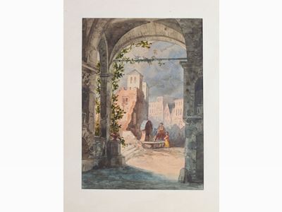 Scorci di Città Nordiche con Personaggi
