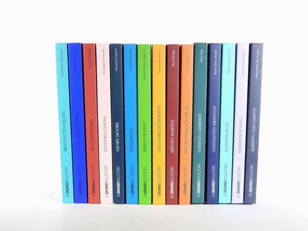 Lotto di libri di scultura